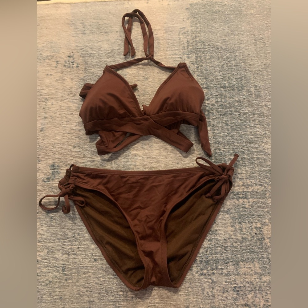 Women’s brown bikini